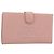 CHANEL Long Wallet Caviar Leder Roségold CC Authentisch ar13987A Pink Golden