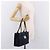 FENDI Mamma Baguette Tote Bag Canvas Navy Silver Auth BA13682V Silber Marineblau - Ansicht 24