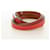 Hermès HERMES Appi 3 Bracelet Leather Orange Auth 187889M  - view 5