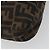 FENDI Zucca Canvas Mamma Baguette Borsa a Spalla Marrone Nero Auth BA13674V - vista 13