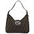 FENDI Zucca Canvas Mamma Baguette Borsa a Spalla Marrone Nero Auth BA13674V - vista 2