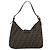 FENDI Zucca Canvas Mamma Baguette Borsa a Spalla Marrone Nero Auth BA13674V - vista 3