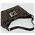 FENDI Zucca Canvas Mamma Baguette Borsa a Spalla Marrone Nero Auth BA13674V - vista 6