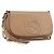 Borsa a Spalla con Catena GUCCI in Pelle Beige Oro 536224 Auth ka4986 D'oro