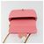 CHANEL Matelasse Chain Shoulder Bag Lamb Skin Pink Gold CC Auth 188796SM Rosa D'oro - vista 17