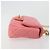 CHANEL Matelasse Chain Shoulder Bag Lamb Skin Pink Gold CC Auth 188796SM Rosa D'oro - vista 4