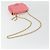 CHANEL Matelasse Chain Shoulder Bag Lamb Skin Pink Gold CC Auth 188796SM Rosa D'oro - vista 7