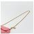 CHANEL Matelasse Chain Shoulder Bag Lamb Skin Pink Gold CC Auth 188796SM Rosa D'oro - vista 8