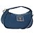 Borsa a Spalla PRADA Nylon 2way Blu Oro Auth 189145V D'oro