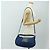 Borsa a Spalla PRADA Nylon 2way Blu Oro Auth 189145V D'oro - vista 28
