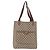 Borsa Tote GUCCI GG Supreme Web Sherry Line PVC Beige 39 02 003 Auth 187861 - vista 2