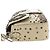 Borsa a tracolla FENDI Celeria Mamma Baguette in pelle 2way Avorio Auth 189268SAM Argento Crudo