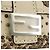 Borsa a tracolla FENDI Celeria Mamma Baguette in pelle 2way Avorio Auth 189268SAM Argento Crudo - vista 16