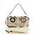 Borsa a tracolla FENDI Celeria Mamma Baguette in pelle 2way Avorio Auth 189268SAM Argento Crudo - vista 27
