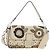 Borsa a tracolla FENDI Celeria Mamma Baguette in pelle 2way Avorio Auth 189268SAM Argento Crudo - vista 28