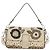 Borsa a tracolla FENDI Celeria Mamma Baguette in pelle 2way Avorio Auth 189268SAM Argento Crudo - vista 29