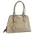 Borsa PRADA in pelle vernice beige argento Auth 190075A