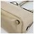 Borsa PRADA in pelle vernice beige argento Auth 190075A - vista 10