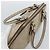 Borsa PRADA in pelle vernice beige argento Auth 190075A - vista 6