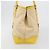 PRADA Tote Bag Canvas Beige Silber Auth 189498A - Ansicht 5