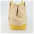 PRADA Tote Bag Canvas Beige Silber Auth 189498A - Ansicht 6