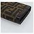FENDI Cartera Bifold de Lona Zucca Negro Marrón Auth am11958V Castaño - vista 10