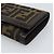 FENDI Cartera Bifold de Lona Zucca Negro Marrón Auth am11958V Castaño - vista 8