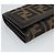 FENDI Cartera Bifold de Lona Zucca Negro Marrón Auth am11958V Castaño - vista 9