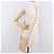 CHANEL Cambon Line Matelasse Shoulder Bag Pelle Beige Argento CC Auth 189889A - vista 24