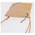 CHANEL Cambon Line Matelasse Shoulder Bag Pelle Beige Argento CC Auth 189889A - vista 6