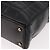 CHANEL Choco Bar Tote Bag Lammleder Schwarz Gold CC Authentisch 189862 Golden - Ansicht 13