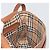 Borsa a Spalla Burberry in Pelle Marrone e Oro Auth ep14974 D'oro - vista 17