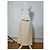 Céline Gonna vintage Celine in misto cotone Crema L Beige - vista 13