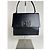 Vintage Courreges Strukturierte Lederhandtasche Schwarz Silber - Ansicht 12