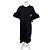 Chloé Vintage Chloe Baumwollkleid Schwarz XS