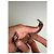 Bracciale Vintage Gucci in pelle con Interlocking G in acciaio inossidabile Marrone Argento - vista 5