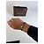 Bracciale Vintage Gucci in pelle con Interlocking G in acciaio inossidabile Marrone Argento - vista 7