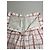Chloé Vintage Chloe Wide Leg Hose Weiß Rosa S - Ansicht 7