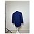 Vintage Dior Checked Wool Blend Blazer Blue L Navy blue - view 3