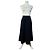Chloé Vintage Chloe Wollmischung Rock Navy L Marineblau