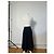 Chloé Vintage Chloe Wollmischung Rock Navy L Marineblau - Ansicht 3