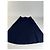 Chloé Vintage Chloe Wollmischung Rock Navy L Marineblau - Ansicht 4