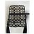 Vintage Coach Canvas Umhängetasche Beige Schwarz Silber - Ansicht 11