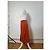 Vintage Dior Wool Skirt Rust L Red - view 2