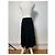 Gonna vintage Gucci in misto viscosa nera - vista 14