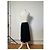 Gonna vintage Gucci in misto viscosa nera - vista 3