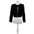 Chloé Giacca corta vintage Chloe nera in poliestere M Nero