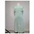 Céline Vintage Celine Viskose-Midikleid Hellmintgrün M Roh - Ansicht 12