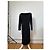 Vintage Givenchy Samtbesatz Kleid Schwarz M - Ansicht 10