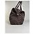 Vintage Givenchy 4G Logo Nylon Tote Braun Schwarz - Ansicht 5